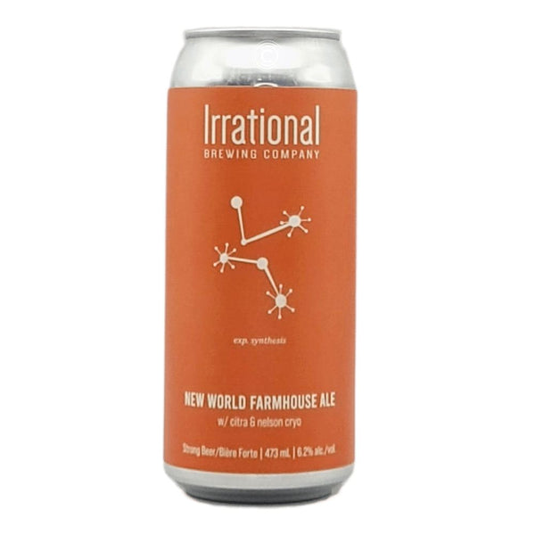 Irrational Brewing Company Exp. Synthesis: New World Farmhouse Ale