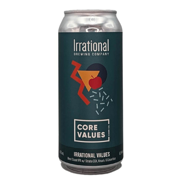 Irrational Brewing Company x Core Values Cider Co. Irrational Values West Coast IPA