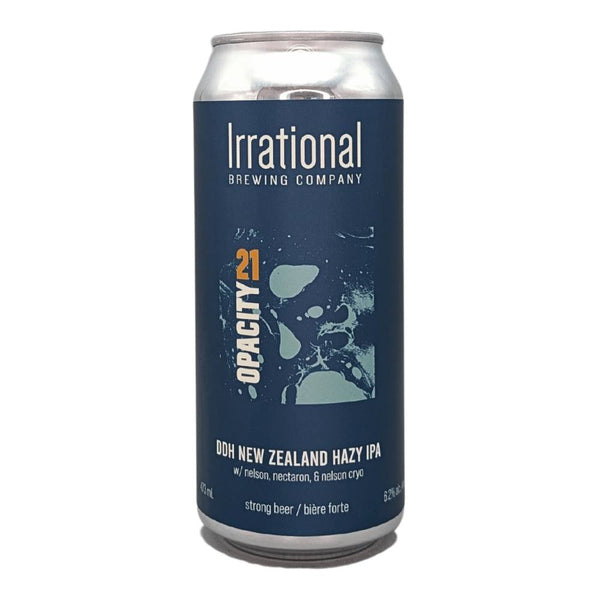 Irrational Brewing Company Exp. Opacity 21 New Zealand Hazy IPA