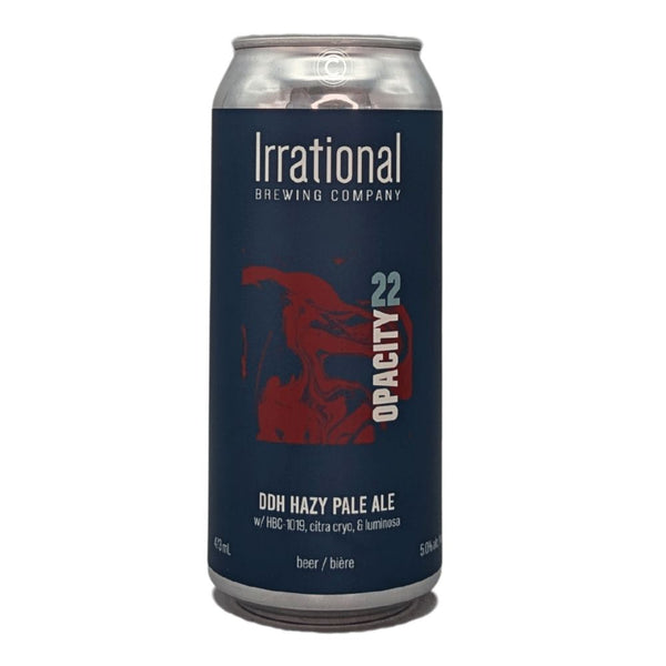 Irrational Brewing Company Exp. Opacity 22 DDH Hazy Pale Ale