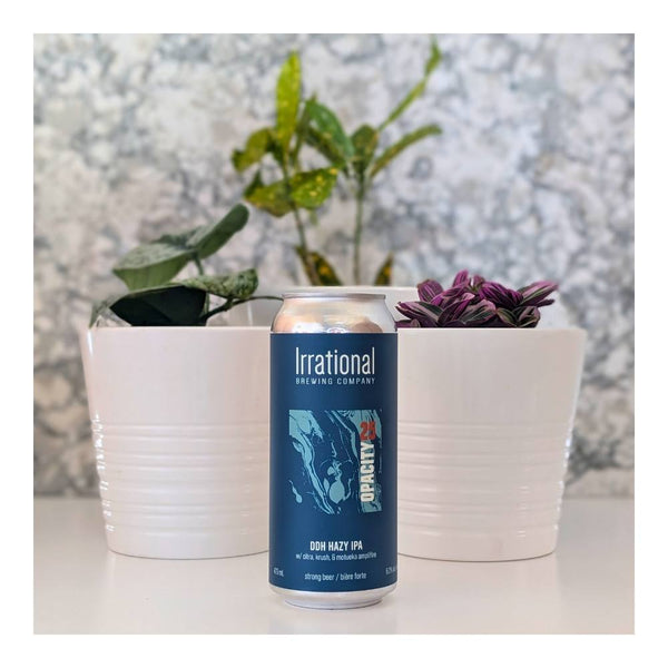 Irrational Brewing Company Exp. Opacity 25 DDH Hazy IPA