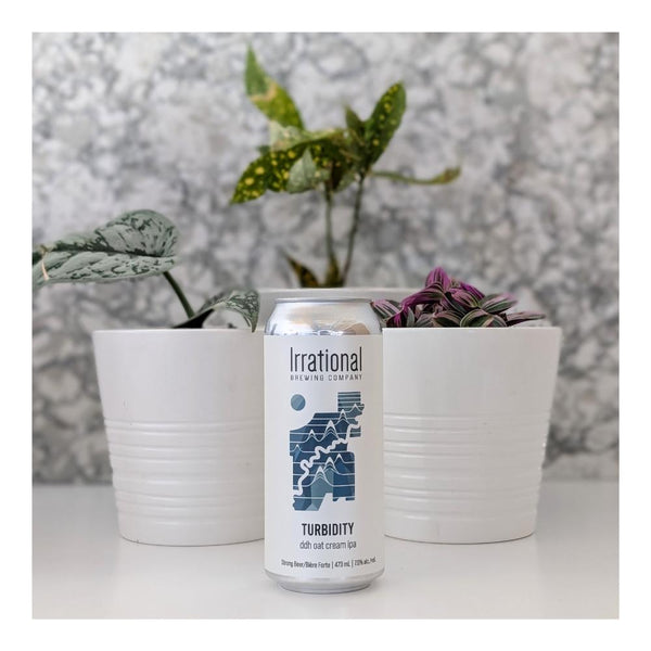 Irrational Brewing Company Turbidity Double Dry Hopped Oat Cream IPA