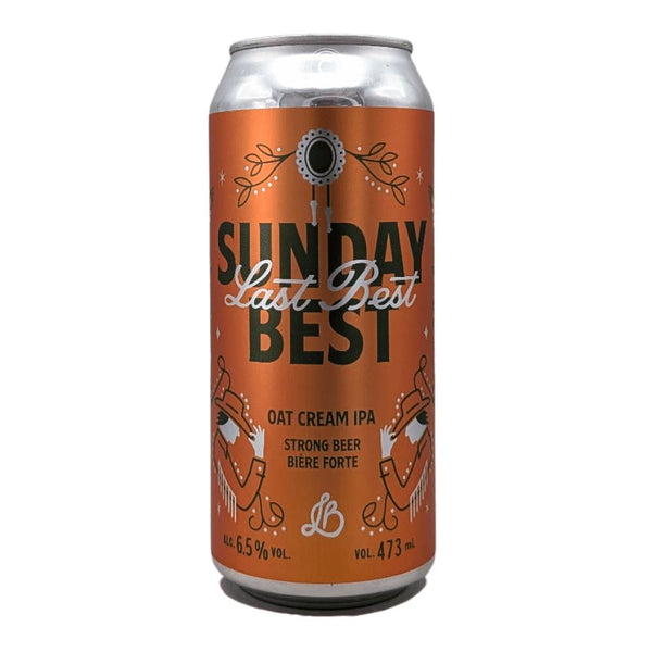 Last Best Brewing & Distilling Sunday Best Oat Cream IPA