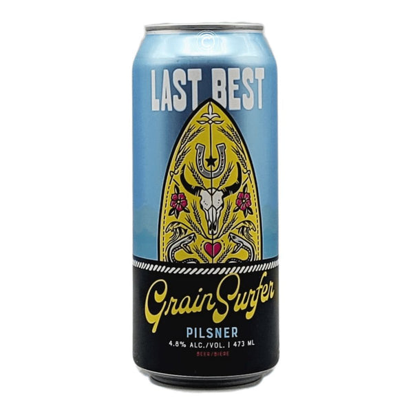 Last Best Brewing & Distilling Grain Surfer West Coast Pilsner