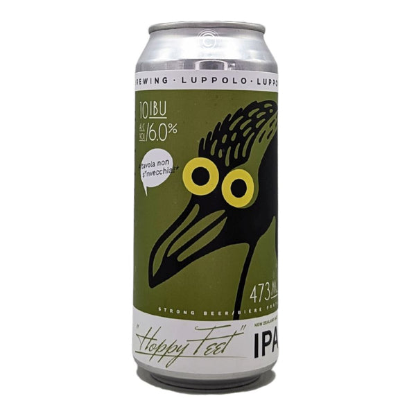 Luppolo Brewing Co. Hoppy Feet New Zealand Hazy IPA
