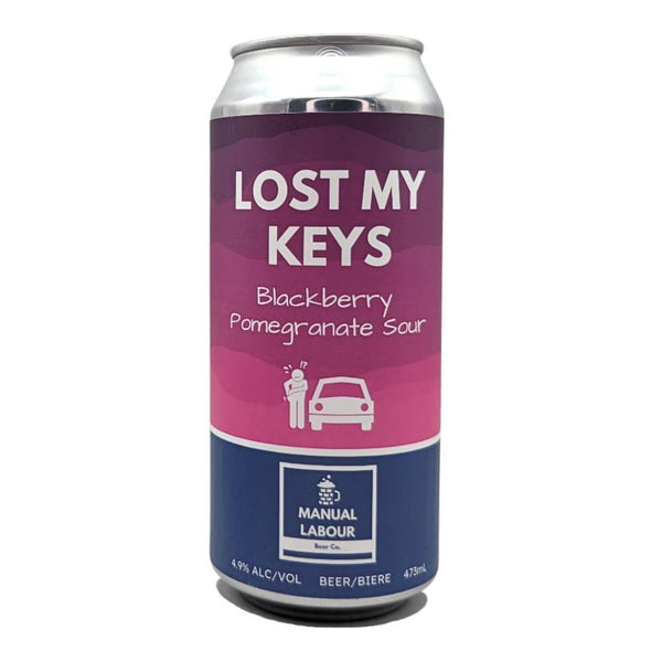 Manual Labour Beer Co. Lost My Keys Blackberry Pomegranate Sour