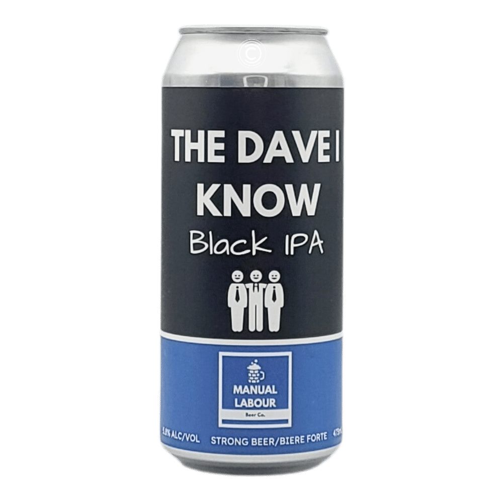 Manual Labour Beer Co. The Dave I Know Black IPA Collective A