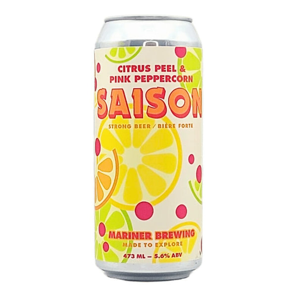 Mariner Brewing Citrus Peel Pink Peppercorn Saison