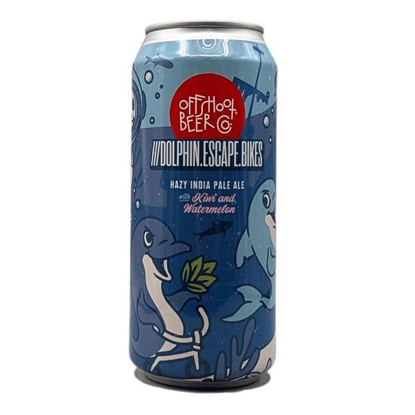 Offshoot Beer Co. x Stone Brewing ///Dolphin.Escape.Bikes Kiwi and Watermelon Hazy IPA
