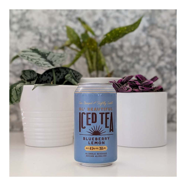 Ol' Beautiful Brewing Company Blueberry Lemon Hard Iced Tea
