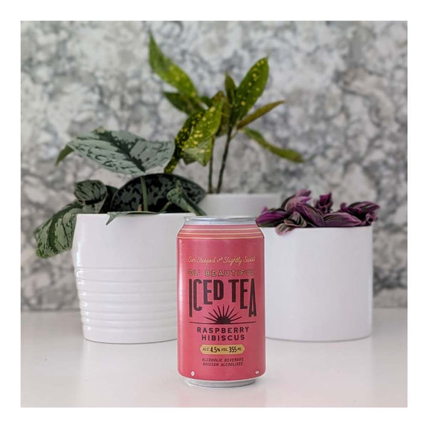 Ol' Beautiful Brewing Company Raspberry Hibiscus Hard Tea