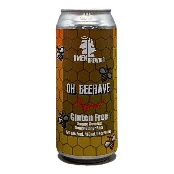 Omen Brewing Oh Beehave Orange Flavoured Honey Ginger Beer Gluten Free