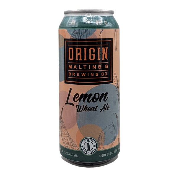Origin Malting & Brewing Lemon Wheat Ale
