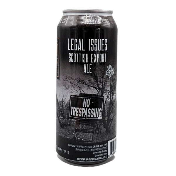 Origin Malting & Brewing Legal Issues Scottish Export Ale