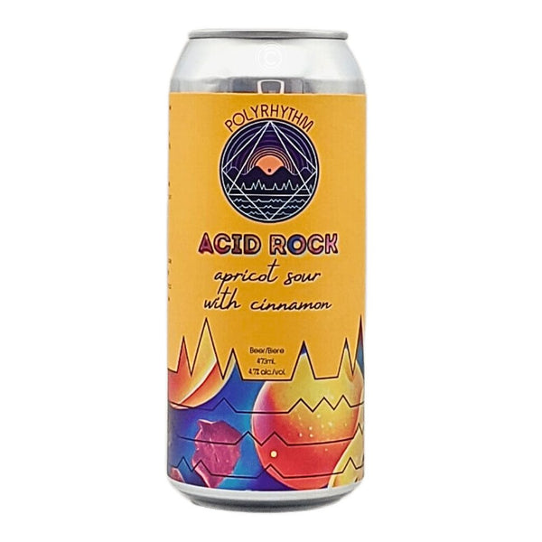 Polyrhythm Brewing Acid Rock Apricot Sour with Cinnamon