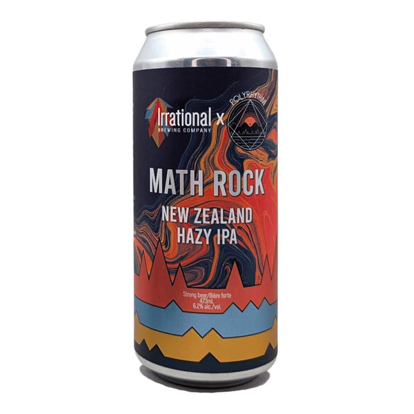 Polyrhythm Brewing x Irrational Brewing Company Math Rock Hazy IPA