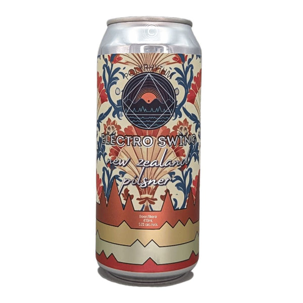 Polyrhythm Brewing Electro Swing New Zealand Pilsner