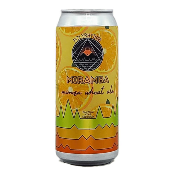 Polyrhythm Brewing Miramba Mimosa Wheat Ale