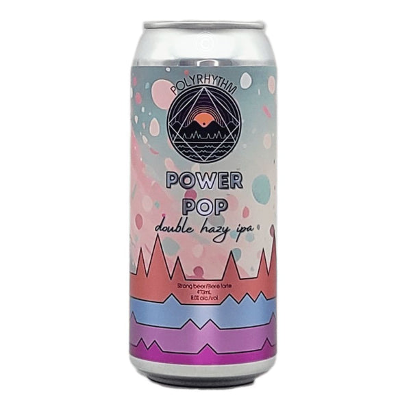 Polyrhythm Brewing Power Pop Double Hazy IPA