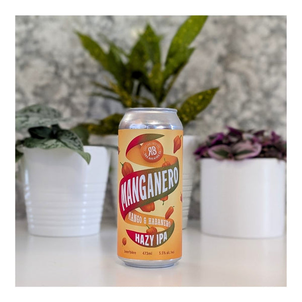 R&B Brewing Manganero Mango & Habanero Hazy IPA