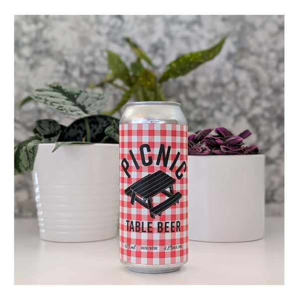 R&B Brewing Picnic Table Beer