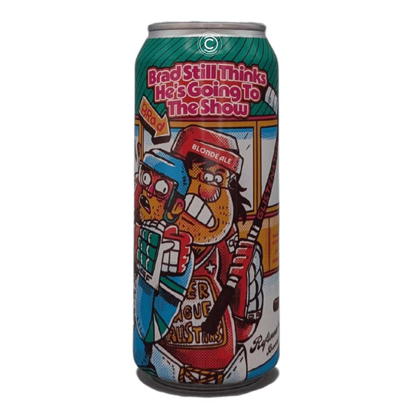 Refined Fool Brewing Company Brad Still Thinks He's Going To The Show Blonde Ale