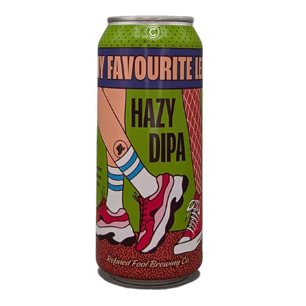 Refined Fool Brewing Company My Favourite Leg Hazy Double IPA