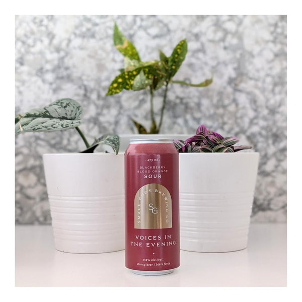 Small Gods Brewing Co. Voices in the Evening Blackberry Blood Orange Sour