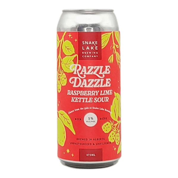 Snake Lake Brewing Company Razzle Dazzle Raspberry Lime Kettle Sour