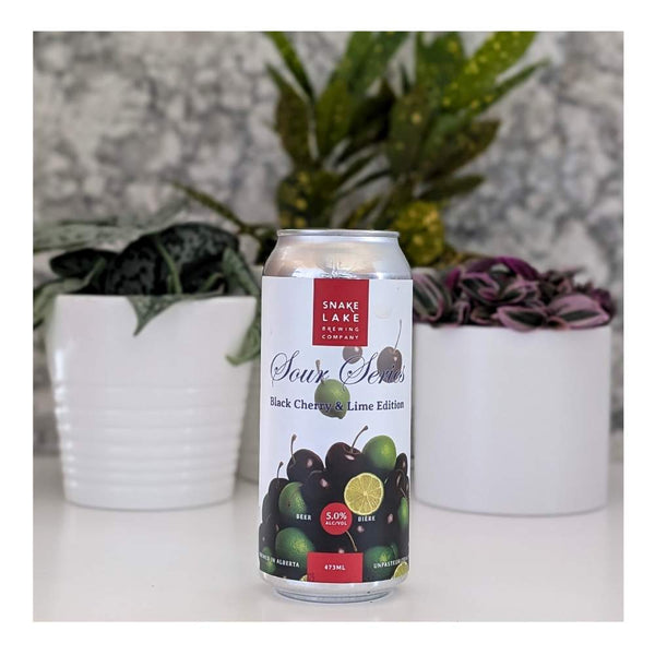 Snake Lake Brewing Company Sour Series: Black Cherry & Lime Sour