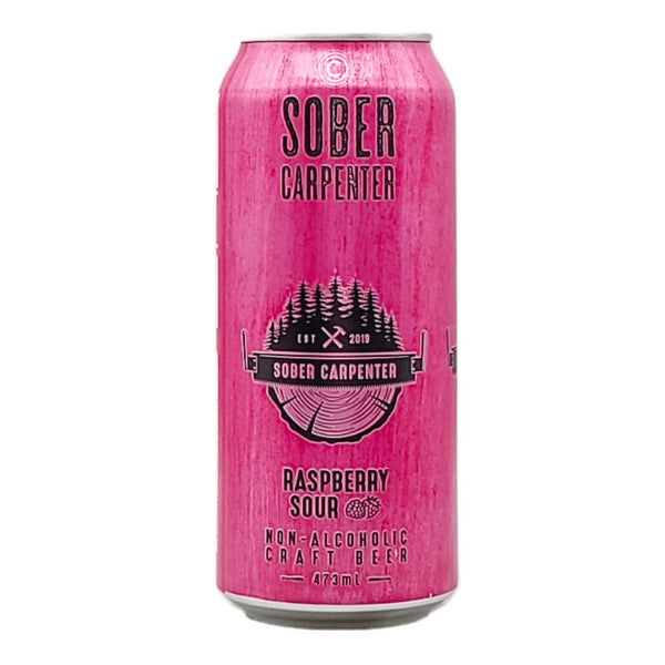 Sober Carpenter Craft Raspberry Sour Non-Alcoholic
