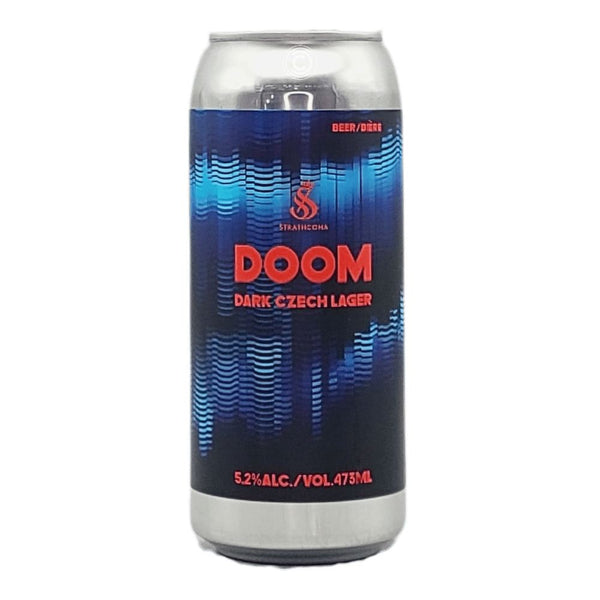 Strathcona Beer Company Doom Dark Czech Lager