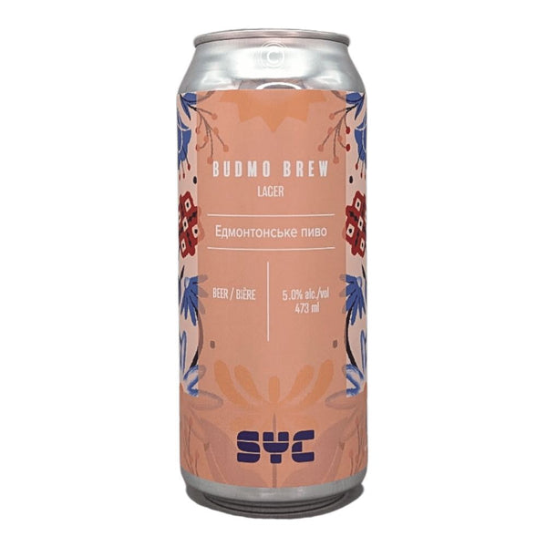 SYC Brewing Co. Budmo Brew Lager