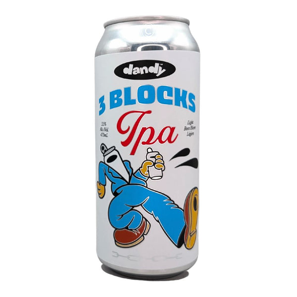 The Dandy Brewing Company 3 Blocks IPA Hazy Pale Ale