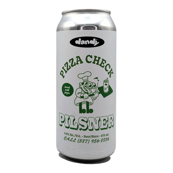 The Dandy Brewing Company Pizza Check Pilsner