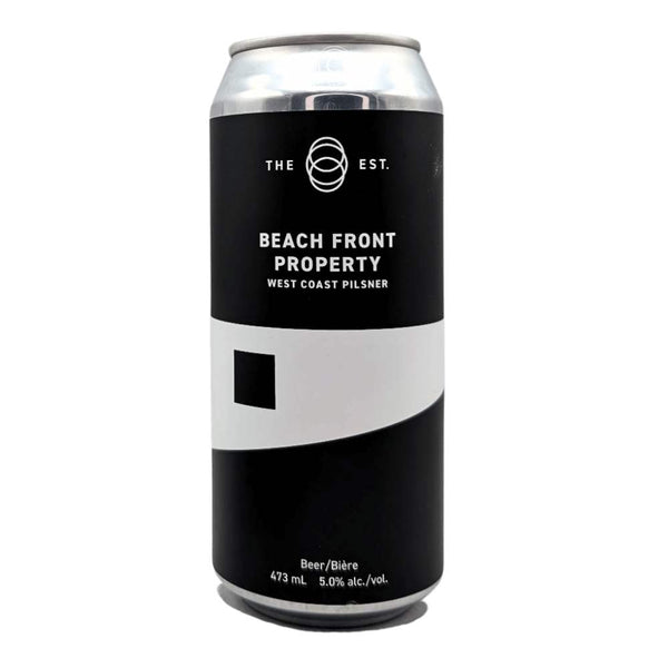The Establishment Brewing Company Beach Front Property West Coast Pilsner