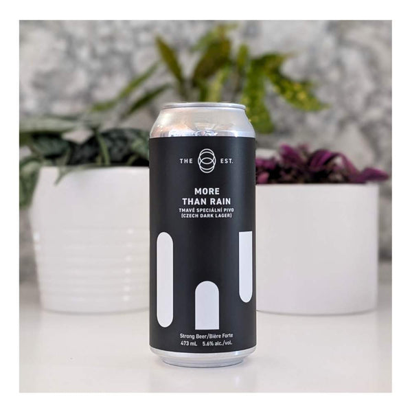 The Establishment Brewing Company More Than Rain Tmavé Speciální Pivo (Czech Dark Lager)