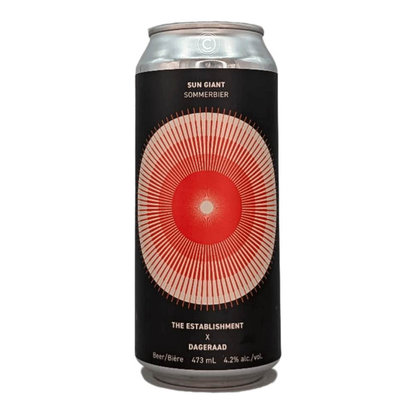 The Establishment Brewing Company x Dageraad Brewing Sun Giant Sommerbier
