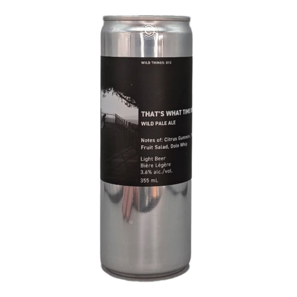 The Establishment Brewing Company That's What Time Does Wild Pale Ale