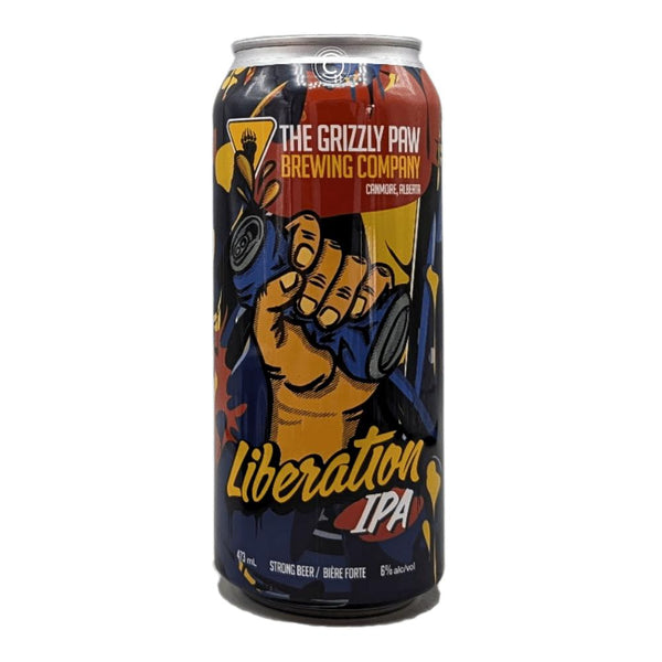 The Grizzly Paw Brewing Company Liberation Hazy IPA