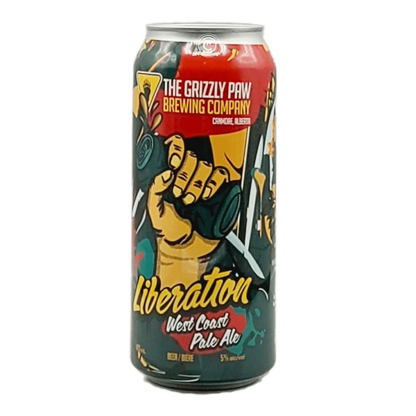 The Grizzly Paw Brewing Company Liberation Pale Ale