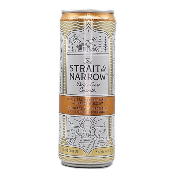 Strait & Narrow White Tea w/ Nectarine & Orange Blossom Tea Cocktail