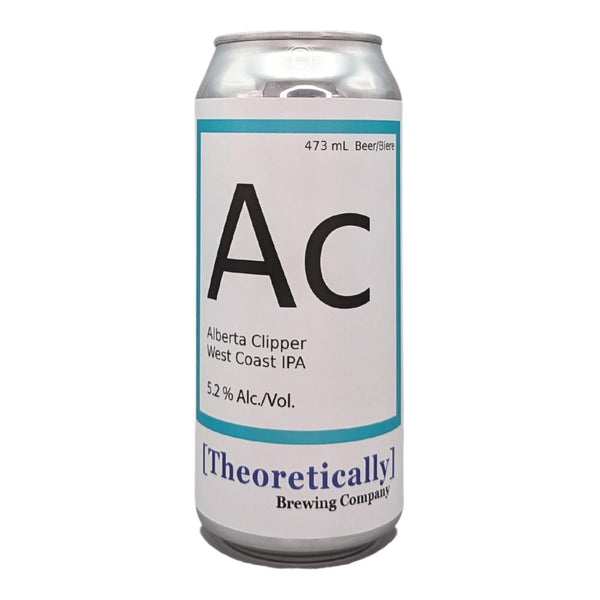 Theoretically Brewing Company Alberta Clipper West Coast IPA