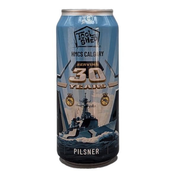 Tool Shed Brewing Company HMCS Calgary German Pilsner