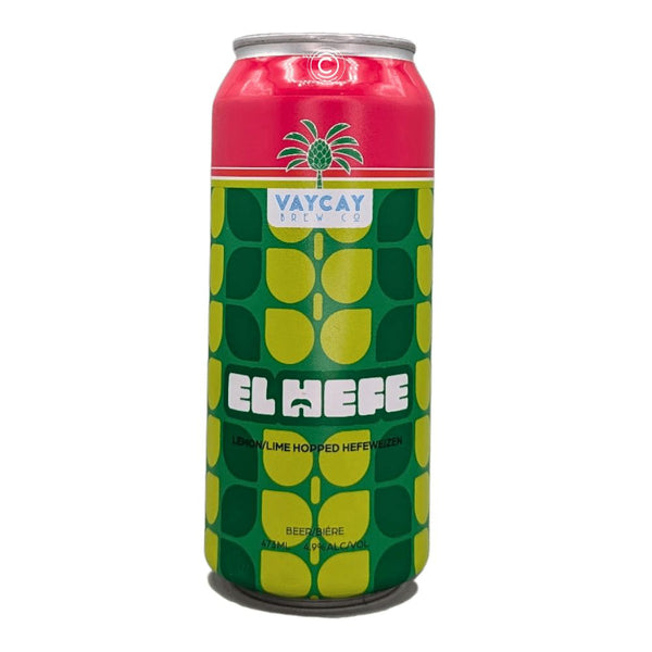 Vaycay Brew Co. El Hefe Lemon/Lime Hopped Hefeweizen