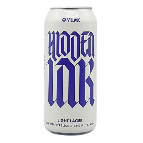 Village Brewery Hidden Ink Light Lager