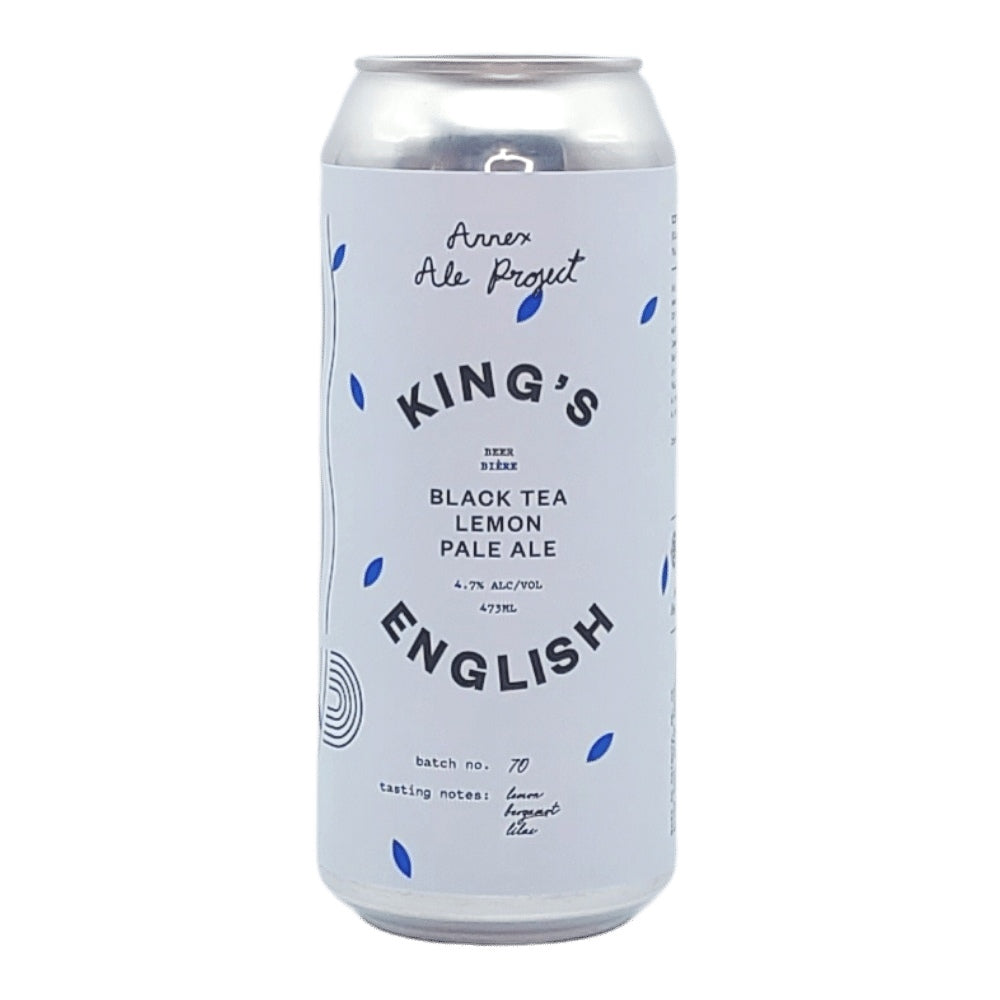 Annex Ale Project King's English Black Tea Lemon Pale Ale Collective