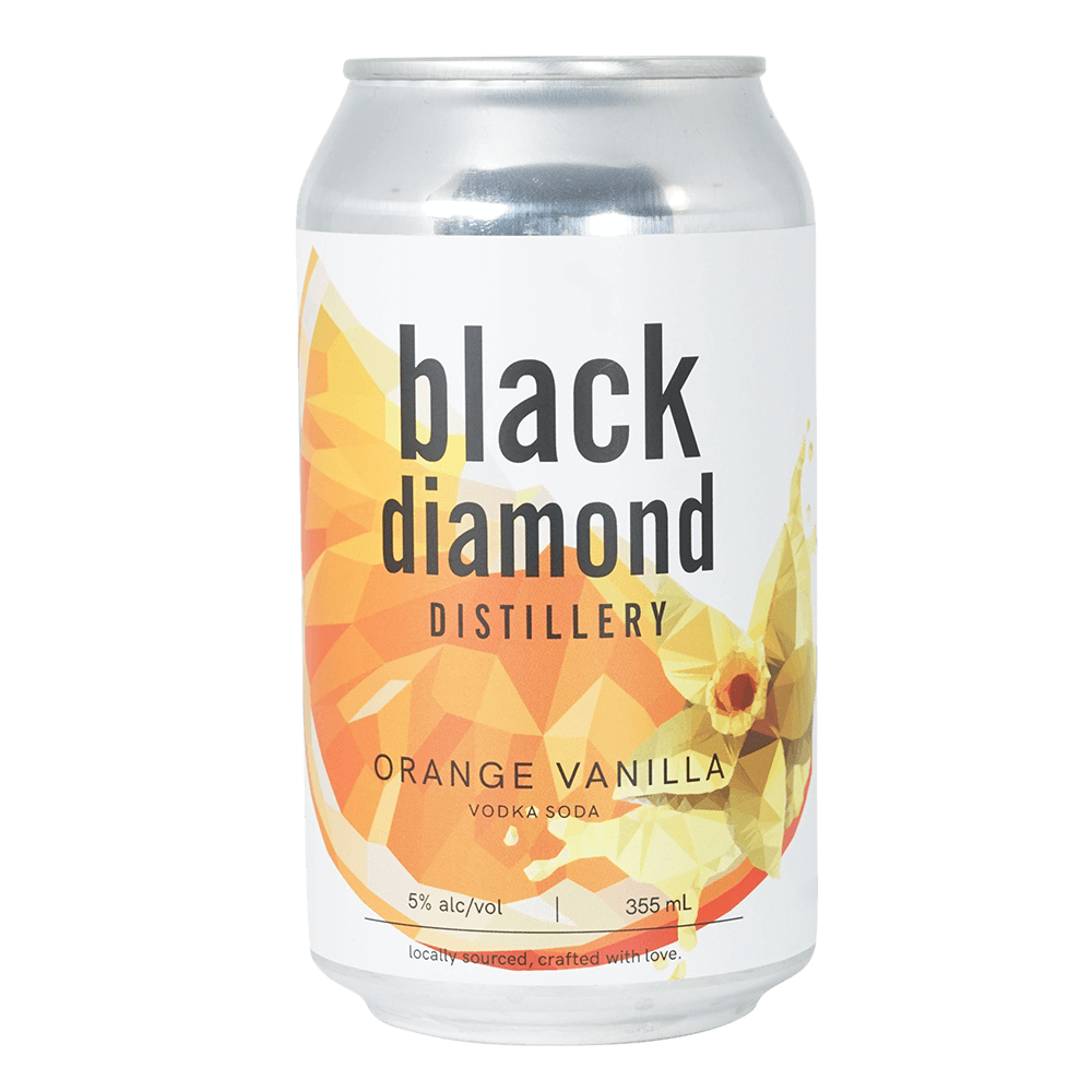 Black Diamond Distillery Orange Vanilla Vodka Cocktail Collective A