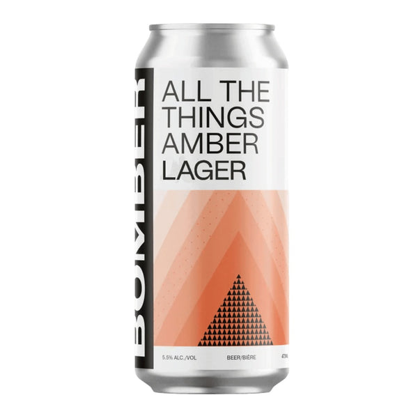 Bomber Brewing All The Things Amber Lager