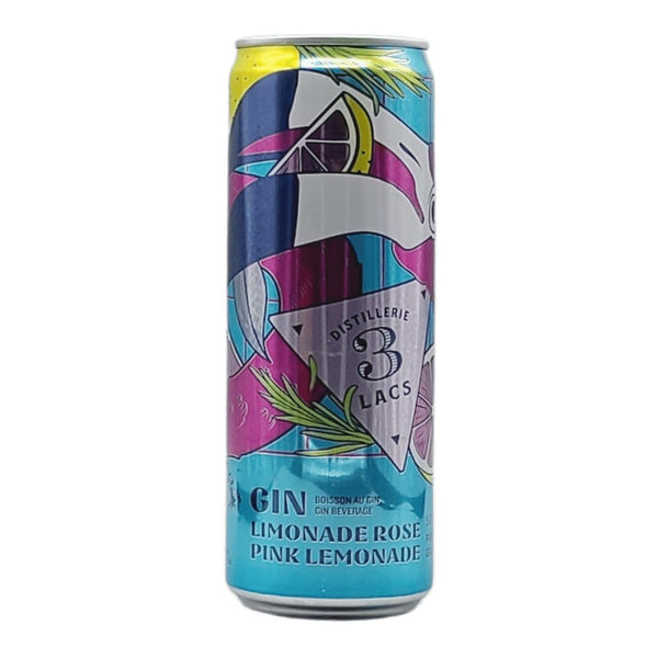 Distillerie des Trois-Lacs Pink Lemonade Gin Cocktail